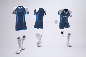 OEM embroidery rugby kit custom rugby uniform