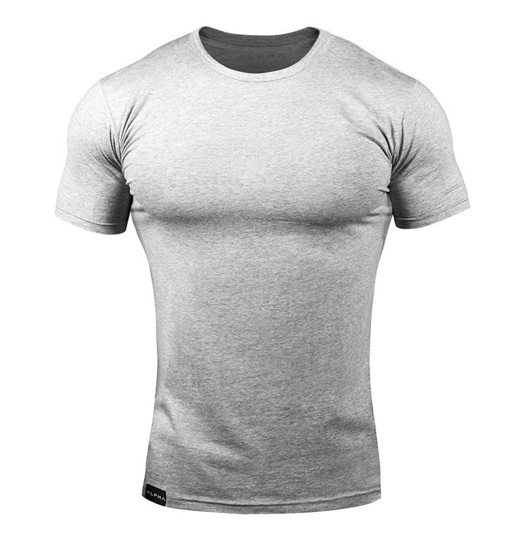 OEM/ODM Manufacturer China Super Soft Muscle Men′s Tee Gym Workout Sports T Shirts for Men