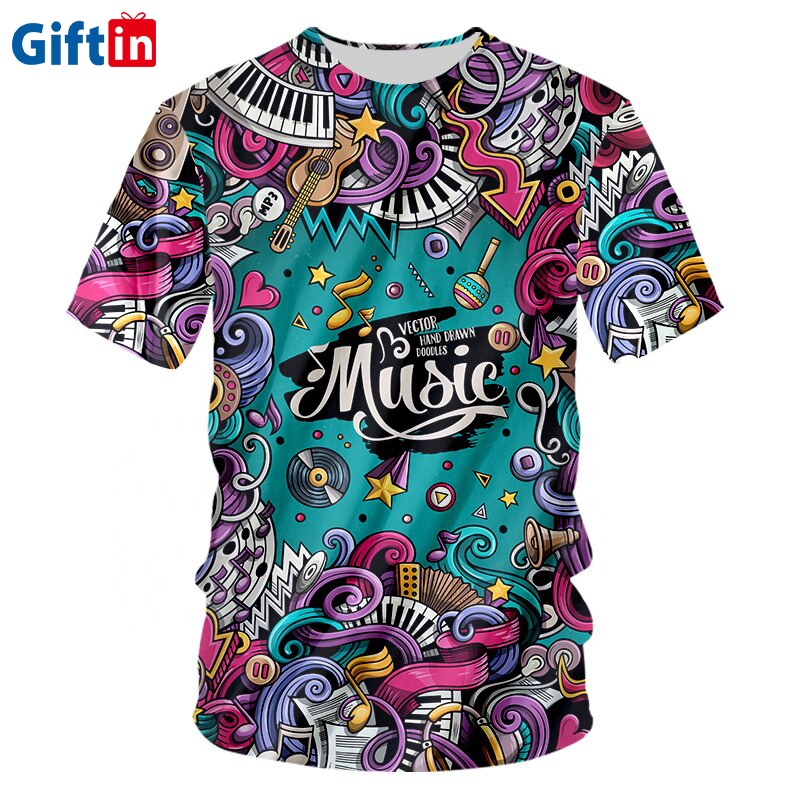 Factory Selling China Manufacturing Custom Design Sublimation Printing Men′s T Shirt