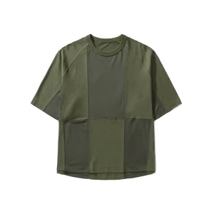 OEM/ODM Manufacturer Custom Cotton Sweatwear Mens Green Streetwear Hoodie with Front Pocket